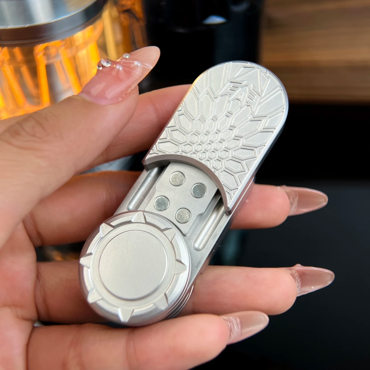 Devourer 5-in-1 Decompression Toy Original Authentic Stress Reliever Stainless Steel Material Various Play Methods