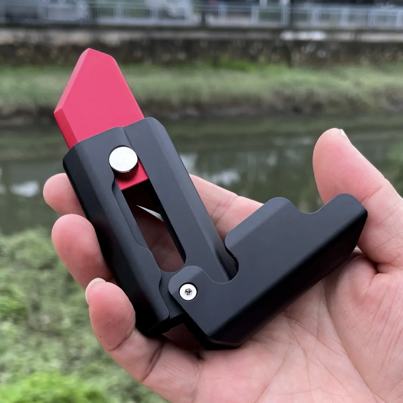 TANSARR EDC Aluminum Alloy Radish Knife Toy Original Stress-Relieving Toy