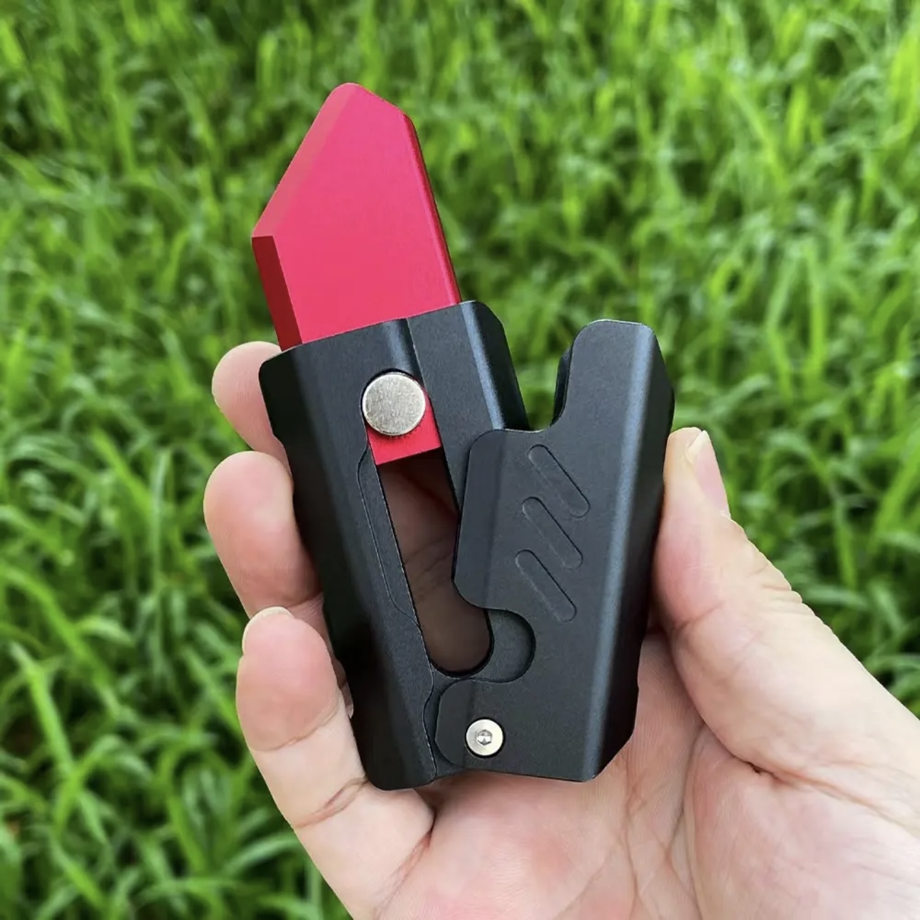 TANSARR EDC Aluminum Alloy Radish Knife Toy Original Stress-Relieving Toy