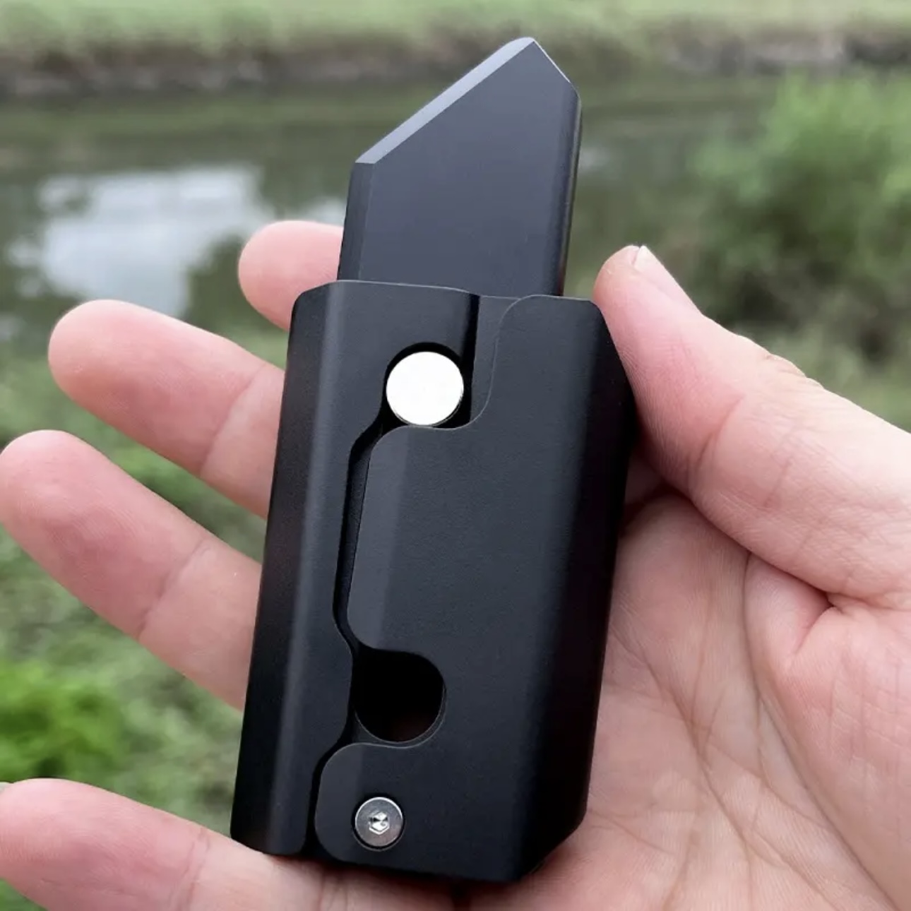 TANSARR EDC Aluminum Alloy Radish Knife Toy Original Stress-Relieving Toy