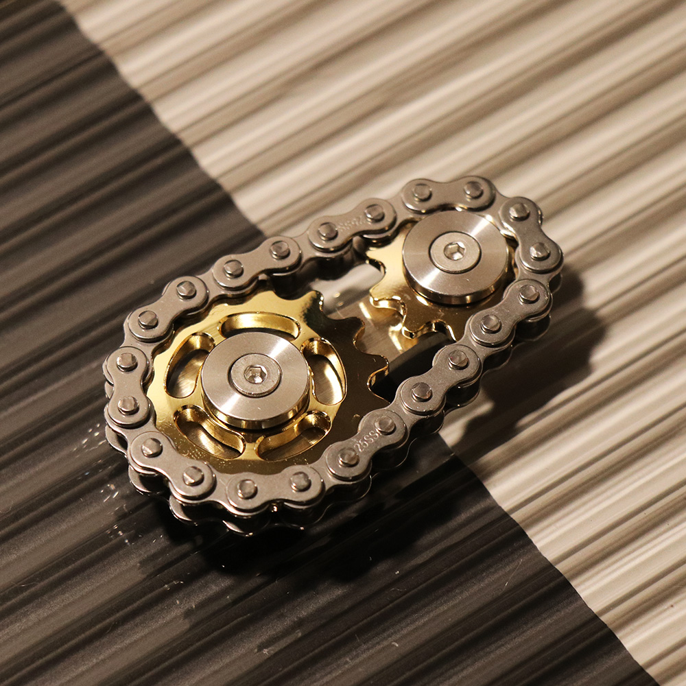 Chain - toothed Flywheel Mechanical Chain Stress - relieving Toy, Metal Toy