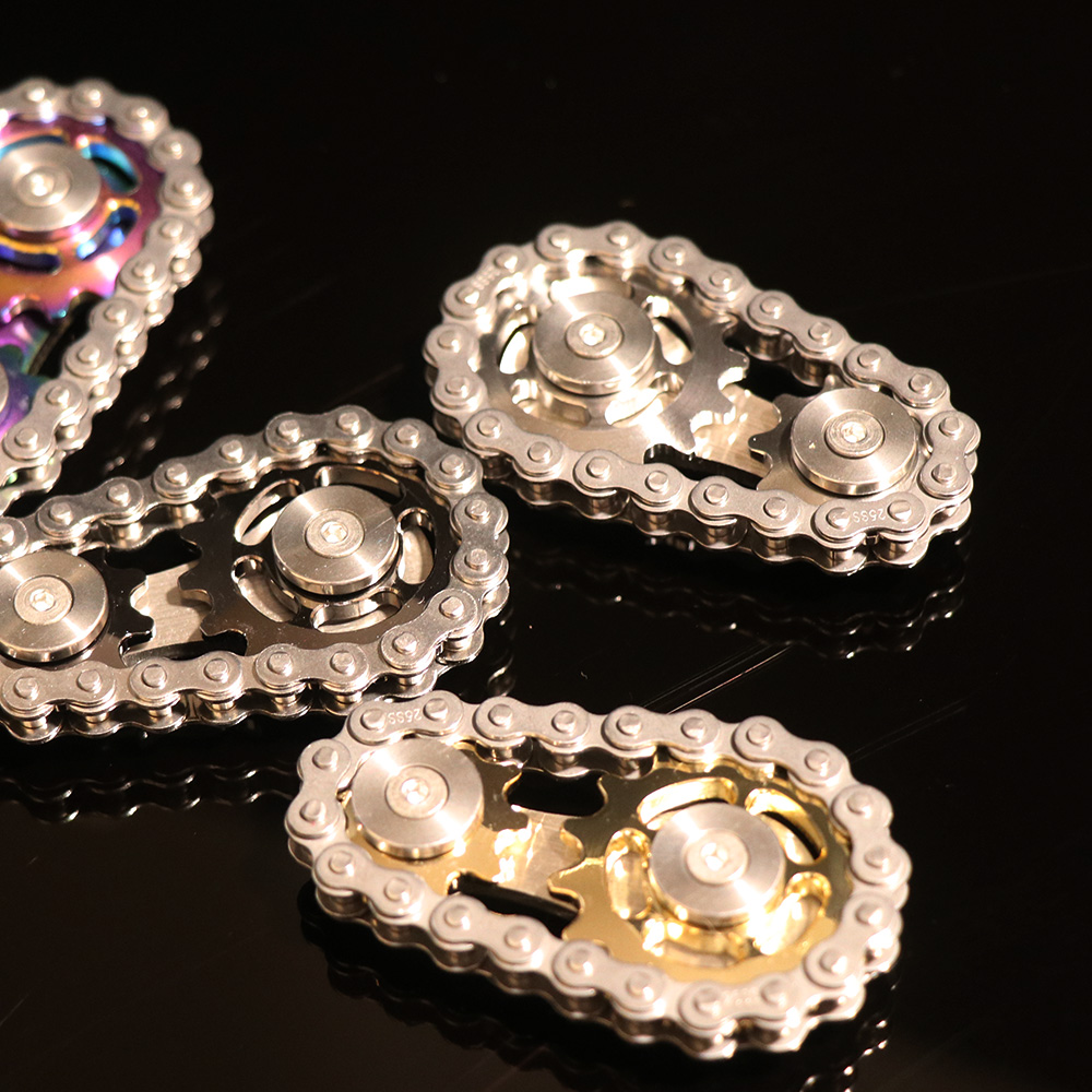 Chain - toothed Flywheel Mechanical Chain Stress - relieving Toy, Metal Toy