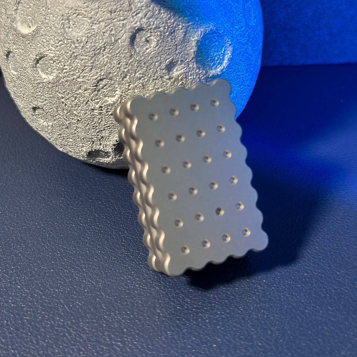 Stainless steel biscuit pusher arttoy stress-relieving toy TANSARREDC